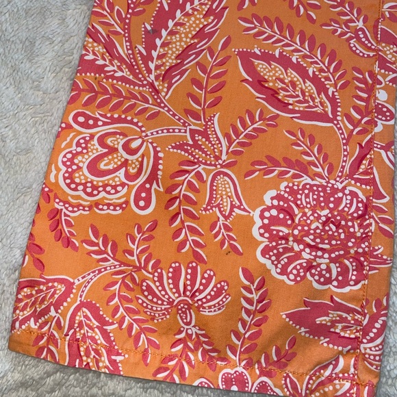 Tommy Hilfiger Pink and Orange Floral Flare Jeans - minor marks - Picture 4 of 8